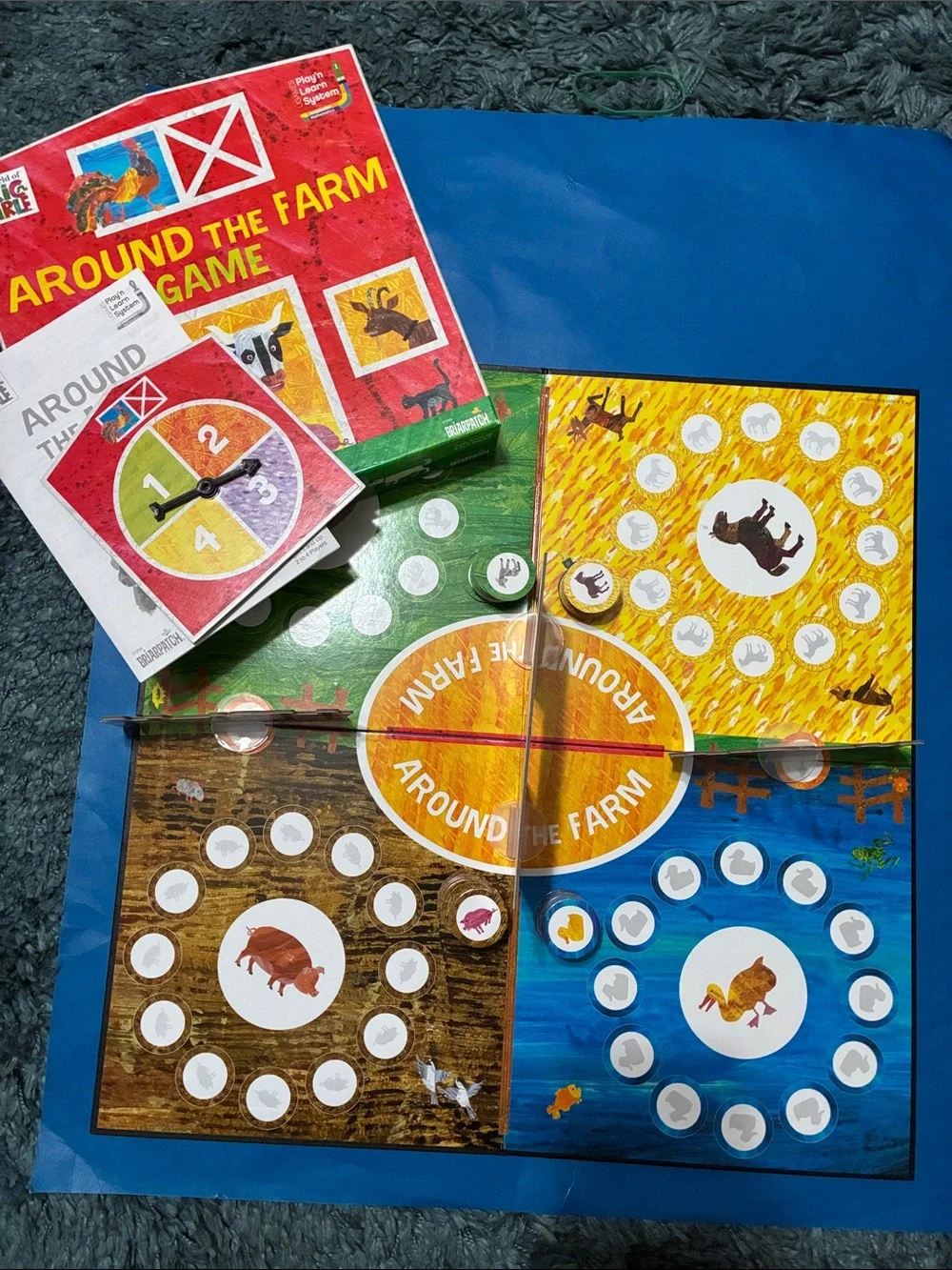 Eric Carle/Briarpatch - AROUND THE FARM GAME